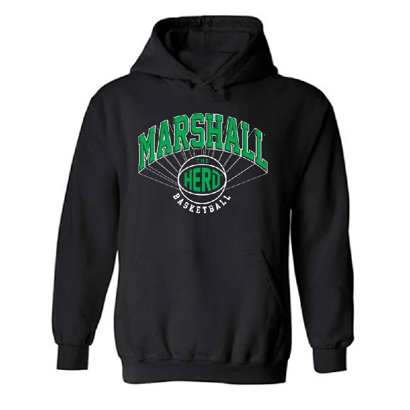 Marshall - NCAA Women's Basketball : TreShondra Williams - Generic Shersey Hooded Sweatshirt Hoodie with Hem Lace Feminine Delicate
