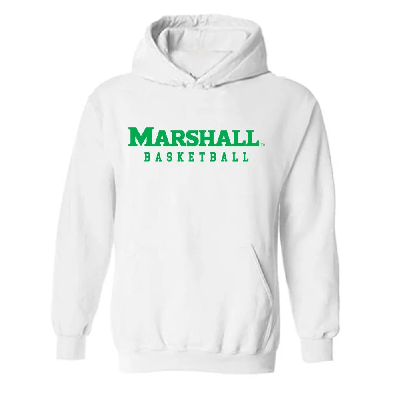 Marshall - NCAA Women's Basketball : TreShondra Williams - Classic Shersey Hooded Sweatshirt Hoodie with Drawstring Waist Adjustable Fitted