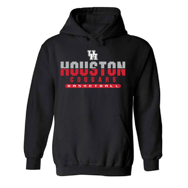 Houston - NCAA Women's Basketball : Gia Cooke - Classic Shersey Hooded Sweatshirt Hoodie with Hem Patch Decorative Personalized