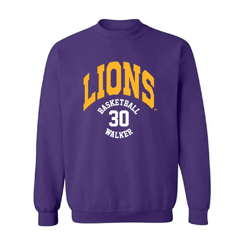 North Alabama - NCAA Women's Basketball : Chrishunti Walker - Classic Fashion Shersey Crewneck Sweatshirt Hoodie with Hem Fringe Bohemian Relaxed