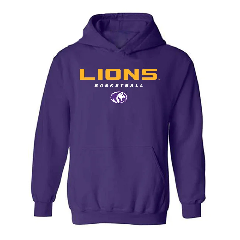 North Alabama - NCAA Women's Basketball : Chrishunti Walker - Classic Shersey Hooded Sweatshirt Hoodie with Snap Buttons Easy Quick