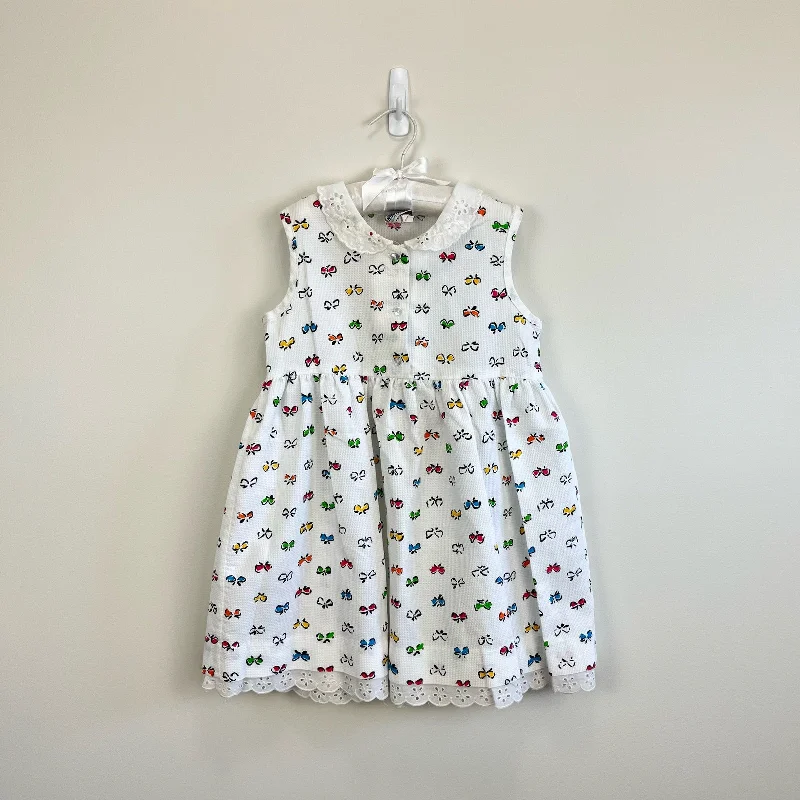 Vintage Pete's Partner Colorful Bow Dress 6 USA Tunics Chic fashionable