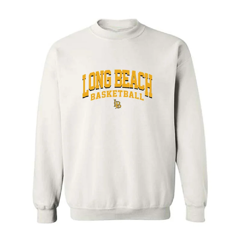 LBSU - NCAA Women's Basketball : Patricia Chung - Classic Shersey Crewneck Sweatshirt Hoodie with Full-Zip Functional Layering