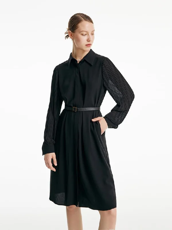 Classic Shirt-Style Dress Tunics Versatile all-occasion