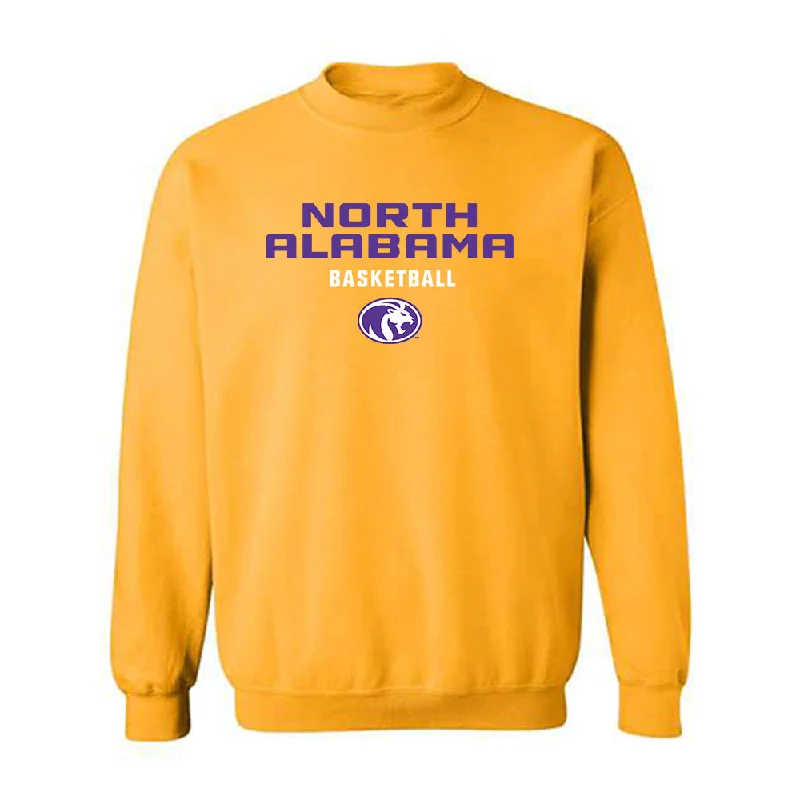 North Alabama - NCAA Women's Basketball : Chrishunti Walker - Classic Shersey Crewneck Sweatshirt Hoodie with Belted Waist Structured Tailored