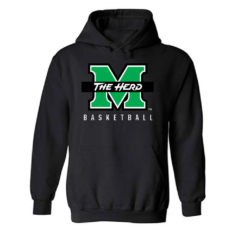 Marshall - NCAA Women's Basketball : TreShondra Williams - Hooded Sweatshirt Hoodie with Side Slits Relaxed Casual