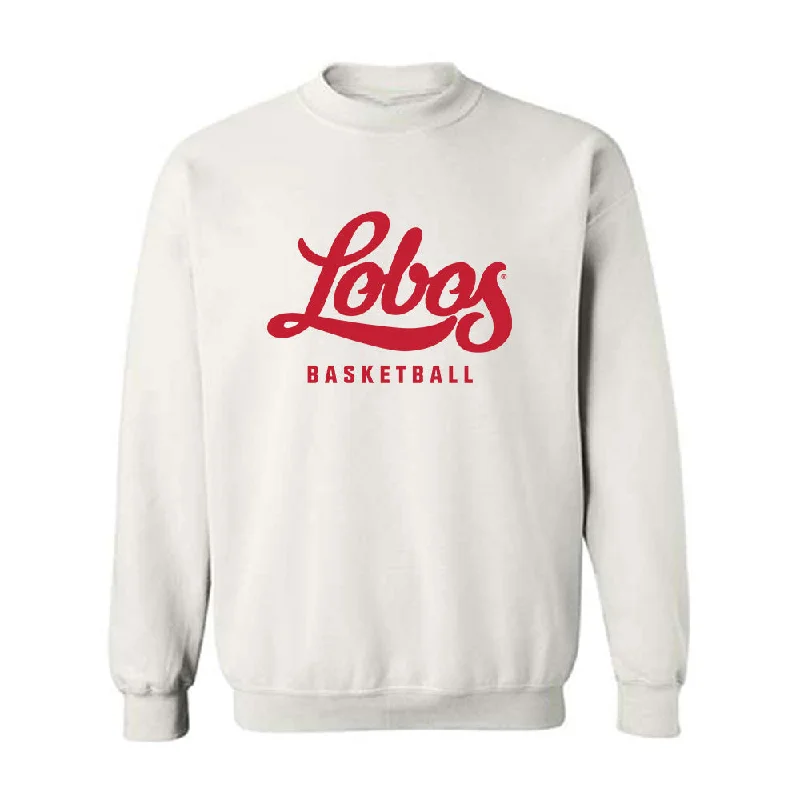 New Mexico - NCAA Women's Basketball : Lydie Mwamba - Classic Shersey Crewneck Sweatshirt Hoodie with Batwing Sleeves Loose Dramatic