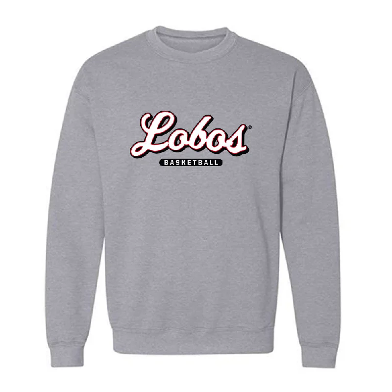New Mexico - NCAA Women's Basketball : Lydie Mwamba - Classic Fashion Shersey Crewneck Sweatshirt Hoodie with Oversized Fit Loose Comfortable