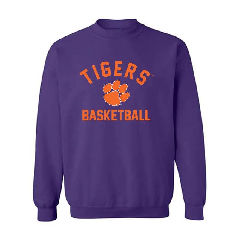 Clemson - NCAA Women's Basketball : Addie Porter - Classic Shersey Crewneck Sweatshirt Hoodie with Tied Waist Feminine Flattering