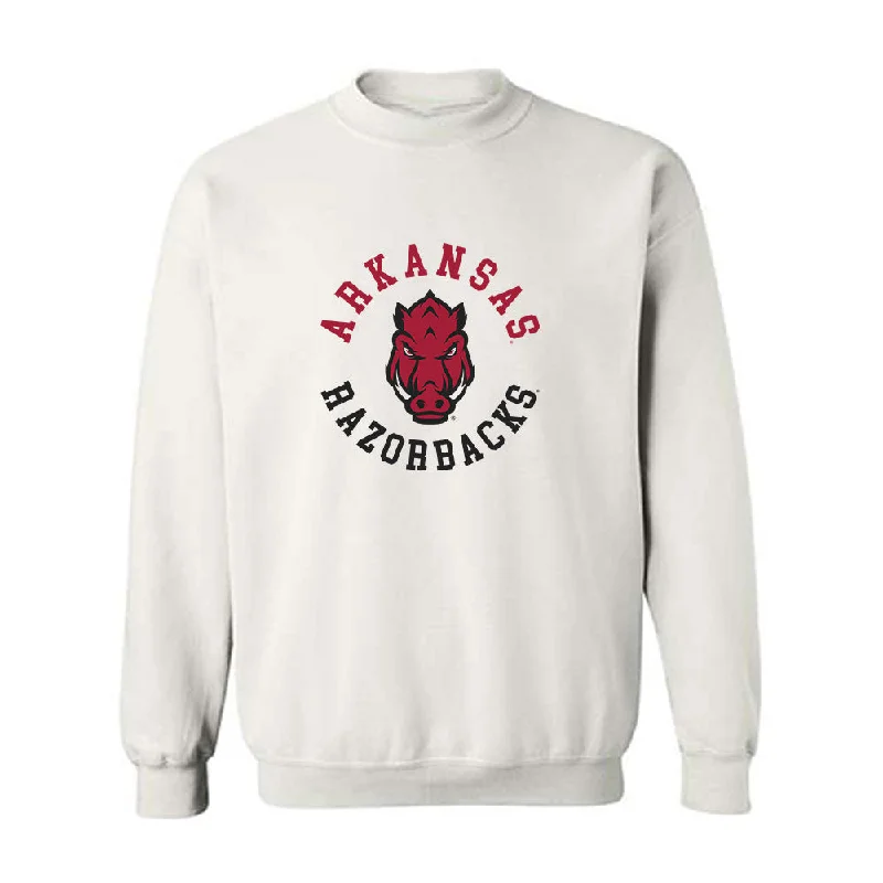 Arkansas - NCAA Women's Basketball : Danika Galea - Generic Shersey Crewneck Sweatshirt Hoodie with Applique Textured Unique