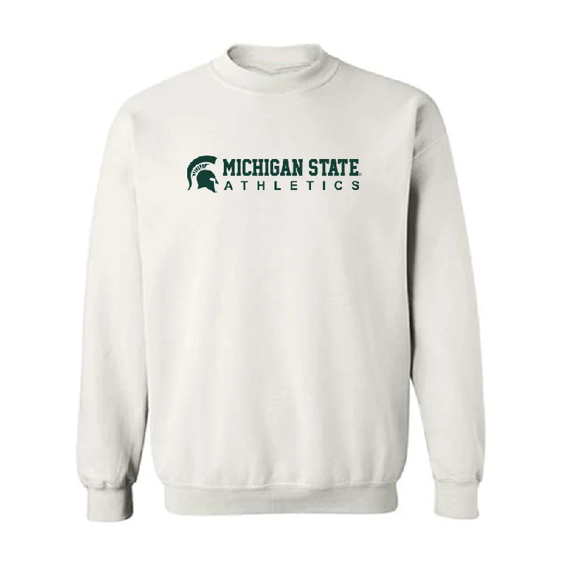 Michigan State - NCAA Women's Basketball : Ines Sotelo - Classic Shersey Crewneck Sweatshirt Hoodie with Bell Sleeves Flared Feminine