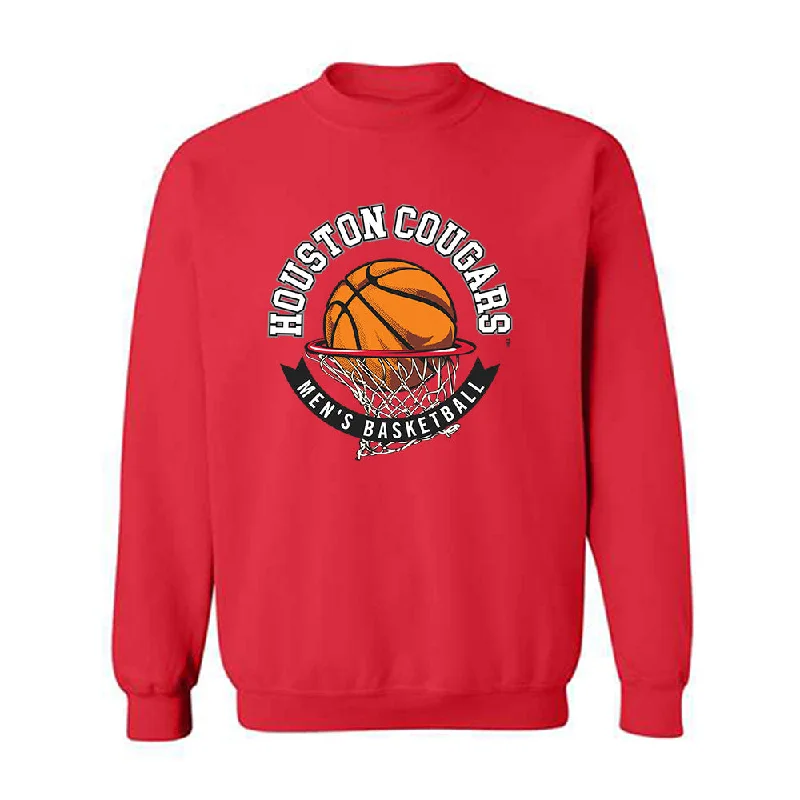 Houston - NCAA Women's Basketball : Gia Cooke - Sports Shersey Crewneck Sweatshirt Hoodie with Button Classic Timeless