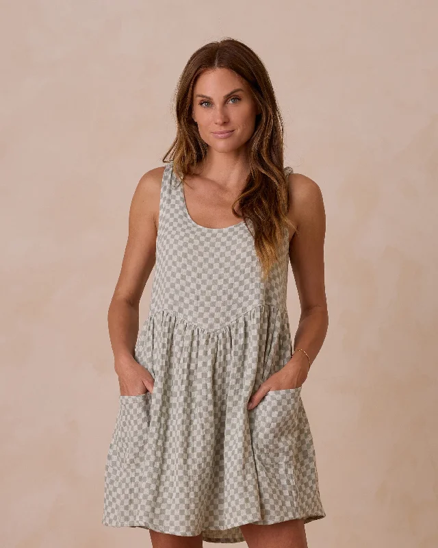 Summer Dress | Sage Check Tunics Chinos classic