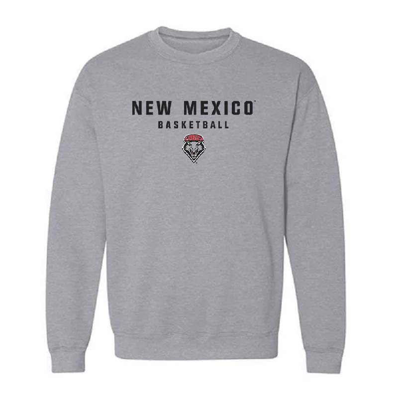 New Mexico - NCAA Women's Basketball : Lydie Mwamba - Classic Shersey Crewneck Sweatshirt Hoodie with Longline Fit Extended Stylish
