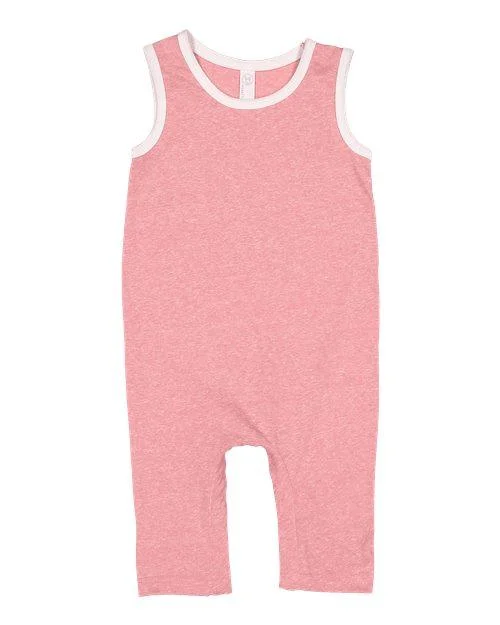 Rabbit Skins Infant Harborside Mélange Tank Romper 4492 bronze tank top