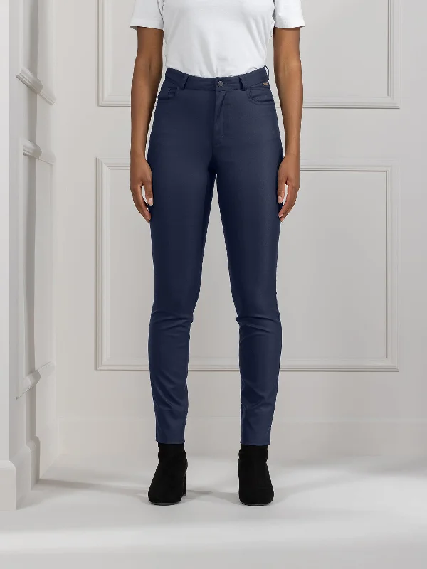 Pants Savannah Deep Blue Relaxed Casual Leggings