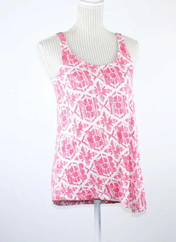 MY STYLE PINK TANK LADIES MEDIUM PRE-LOVED cropped tank top