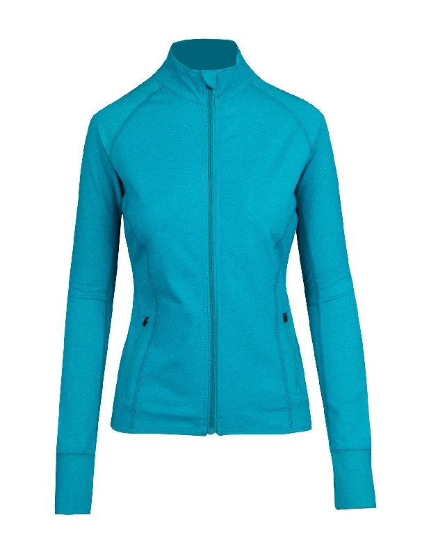 Ladies Greatness Heather Jacket - Jade Heather Faux Fur Jacket Real Fur Jacket Shearling Jacket