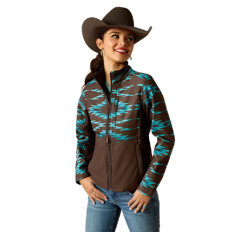 10052521 Ariat Women's Aurora Softshell Concel Carry Jacket - Peoria Rayon Jacket Velvet Jacket Corduroy Jacket