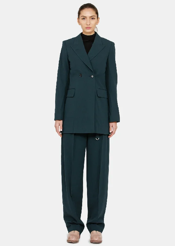 Tailored Double-Breasted Jacket Corduroy Jacket Velvet Jacket Brocade Jacket