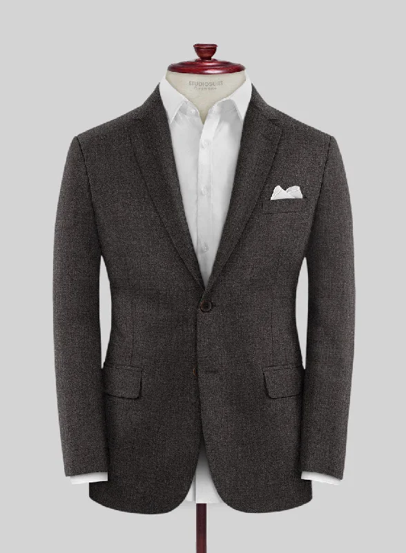 Scabal Sauri Brown Wool Jacket Striped Jacket Polka Dot Jacket Floral Jacket