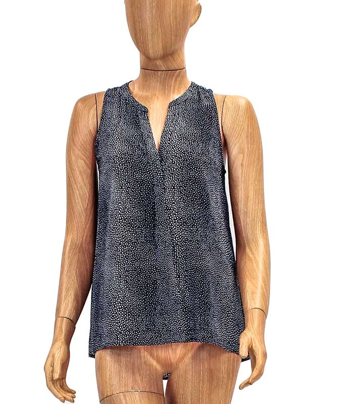Silk V-Neck Tank stylish tank top