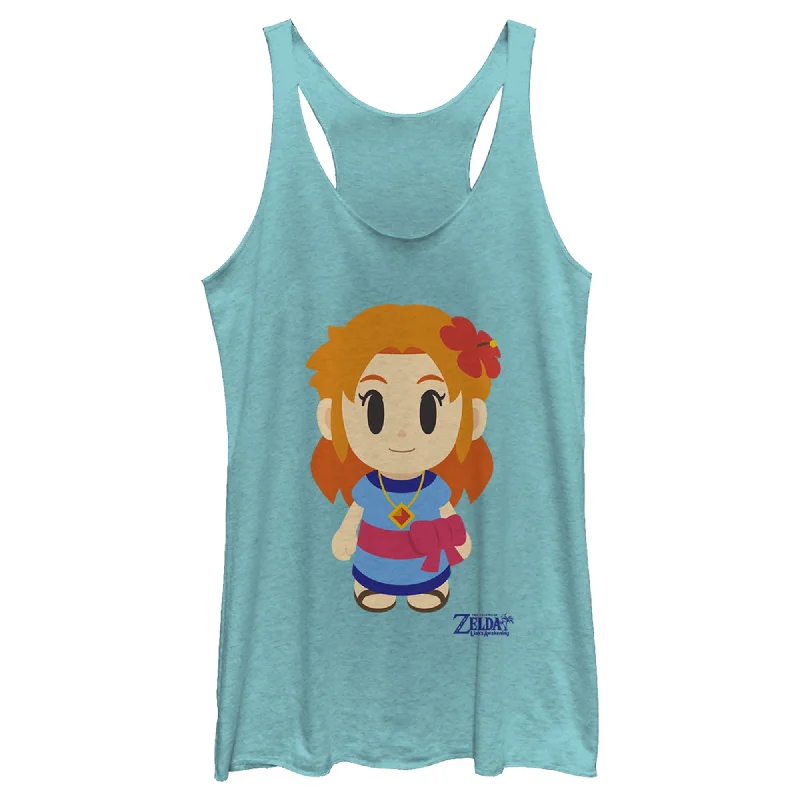 Women's Nintendo Legend of Zelda Link's Awakening Marin Avatar Racerback Tank Top casual tank top