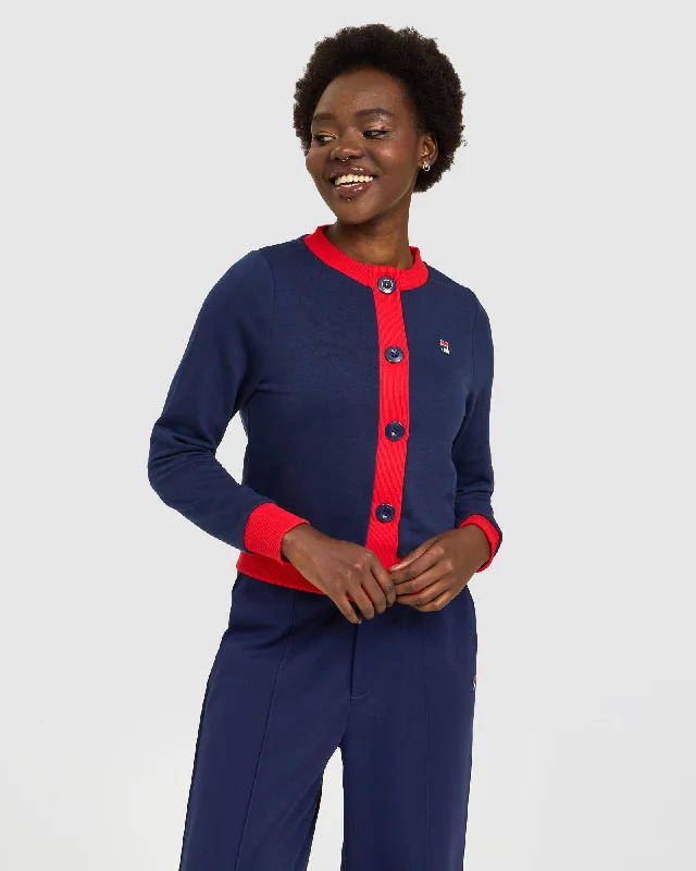 Women's Delila Cardigan Fitted Slim Tailored