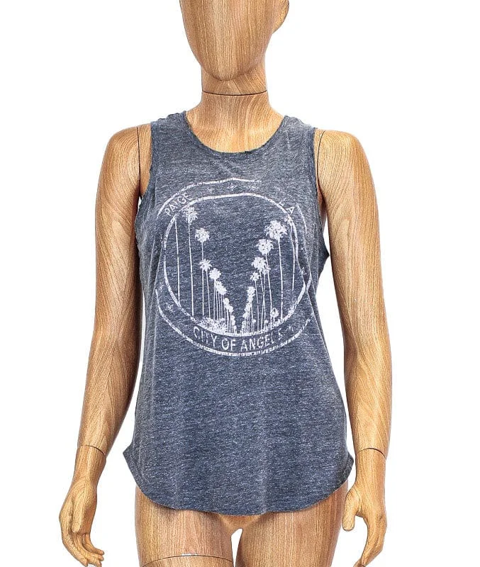 Graphic Muscle Tank boho tank top