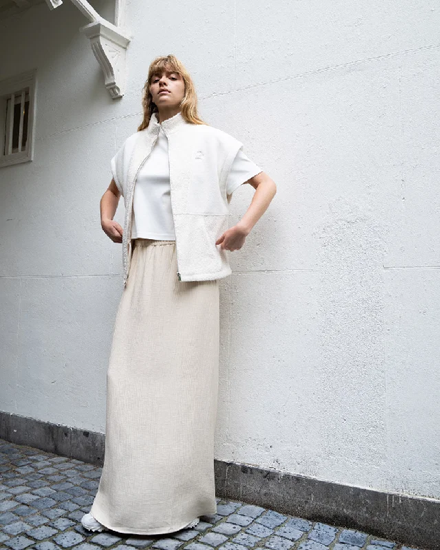 Liz skirt linen skirt breathable