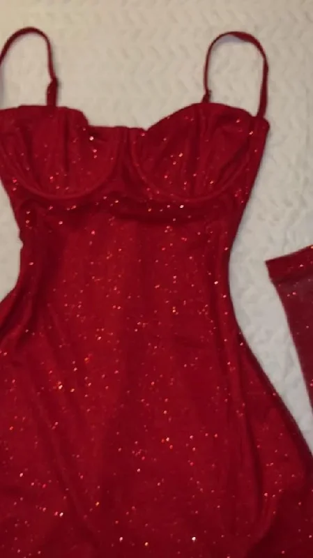 Cifeeo-back to school outfits 16th Birthday Sheath Spaghetti Straps Red Sequin Homecoming Dresses Short Mini Party Dress C2806 Tunics Handmade artisanal Cifeeo-back to school outfits 16th Birthday Sheath Spaghetti Straps Red Sequin Homecoming Dresses Short Mini Party Dress C2806 Tunics Handmade artisanal