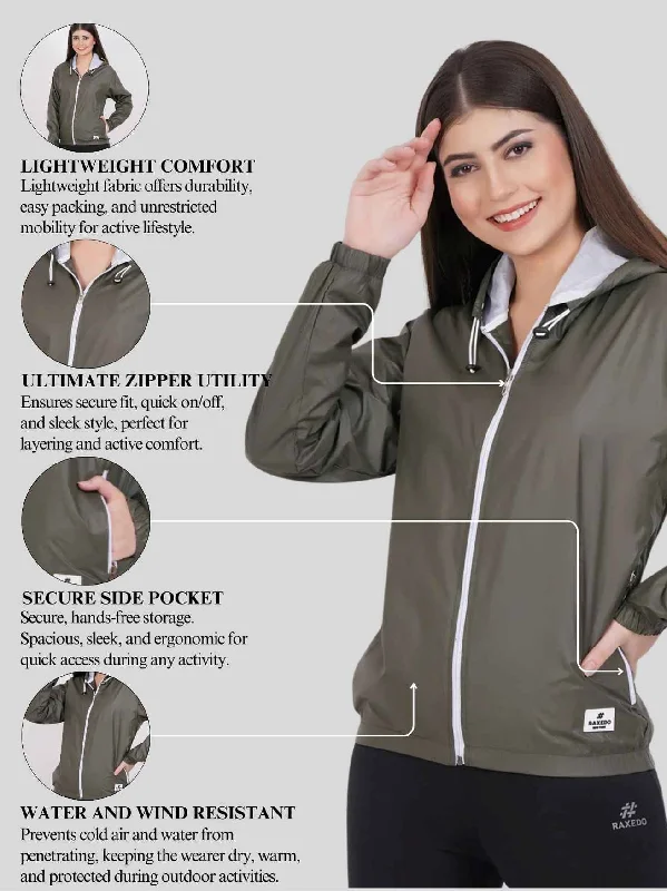 Dry-Fit Jacket Womens - Waterproof Jackets Jacket Blazer Coat