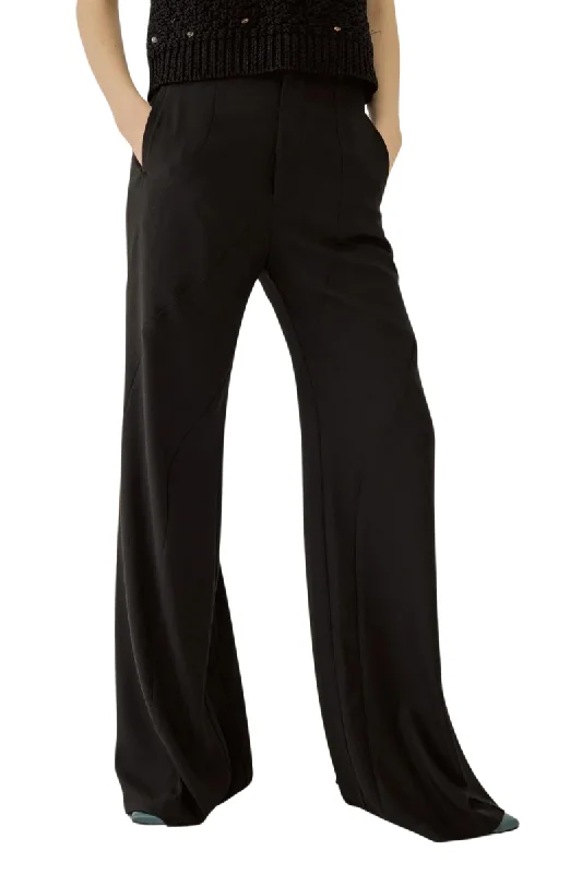 Kirsti Spiral Flare Pants Fashionable Sporty Pants