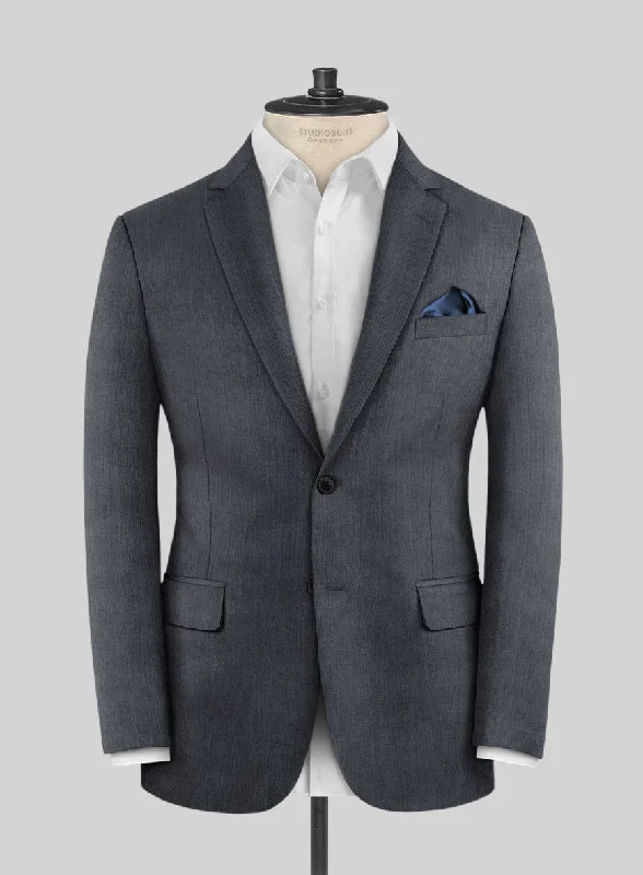 Scabal Londoner Shico Stripe Gray Wool Jacket Herringbone Jacket Houndstooth Jacket Plaid Jacket