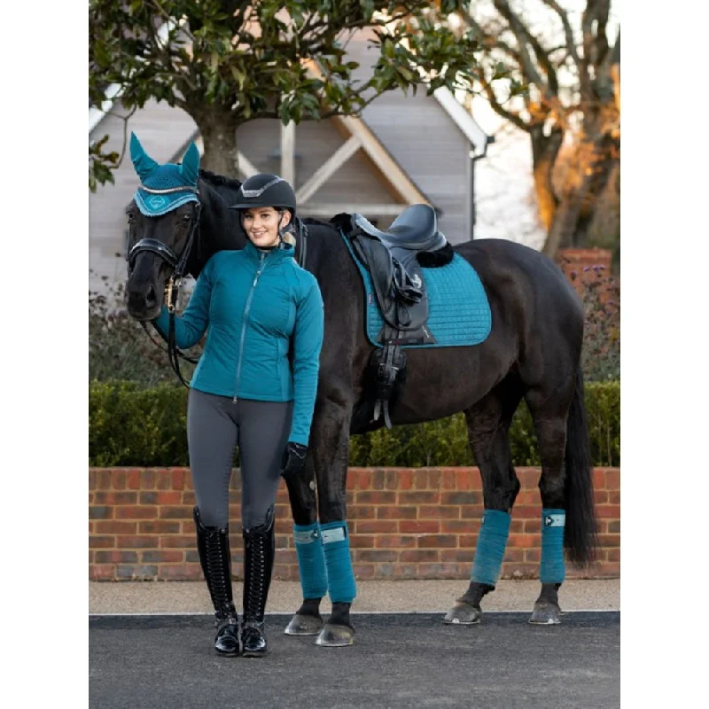 IT02281 LeMieux Ladies Hybrid Jacket - Marine Belted Jacket Elasticated Jacket Padded Jacket