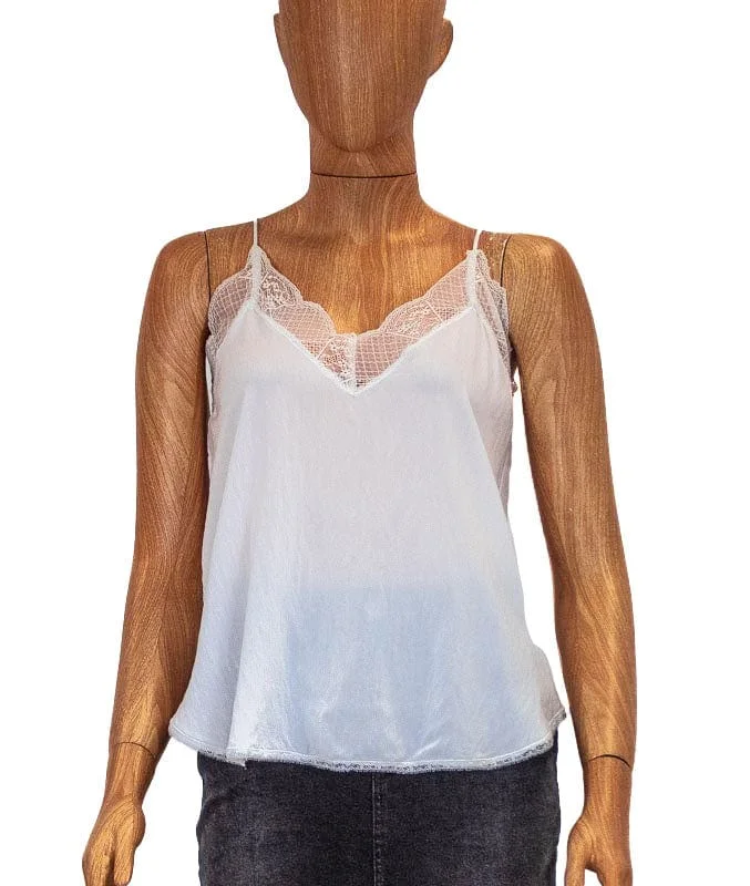 Lace Trim Tank lightweight tank top