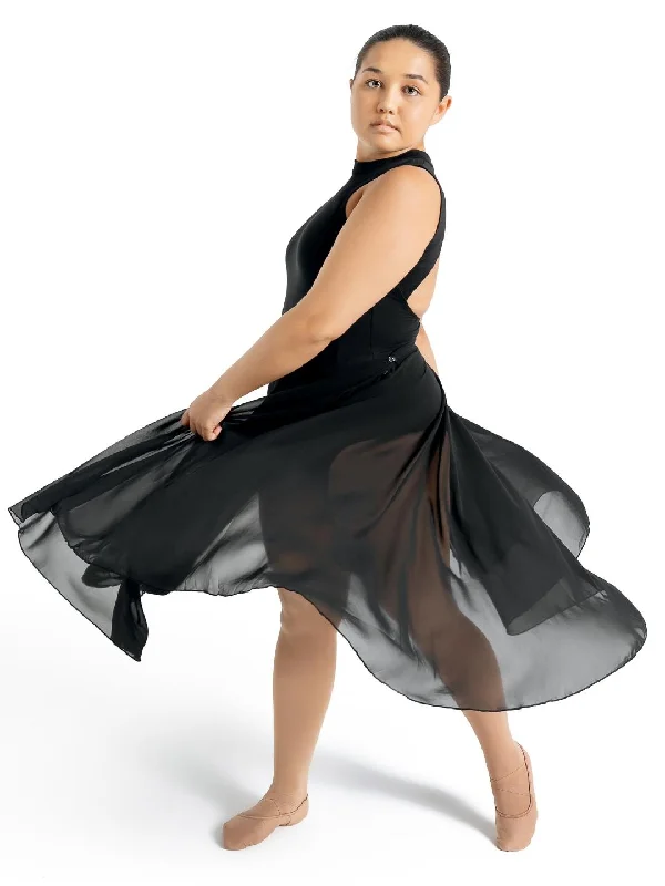 SE1058W Mid-Calf Wrap Skirt maxi skirt elegant