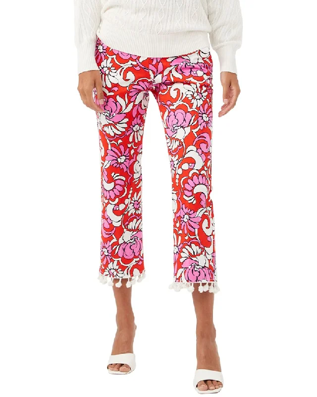 Trina Turk Flaire Pant Casual Drawstring Pants