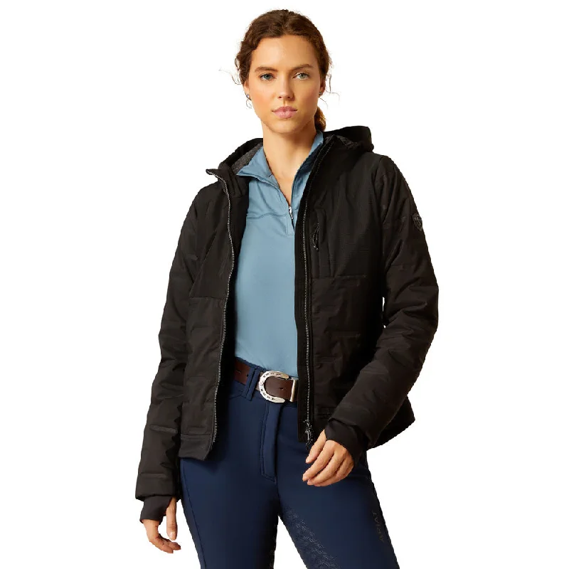 10052130 Ariat Women's Taxore Insulated Jacket - Black Jersey Jacket Tulle Jacket Batik Jacket