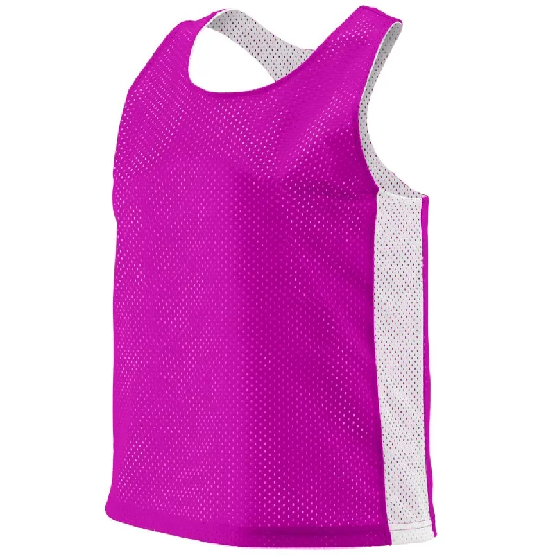 Ladies Reversible Tricot Mesh Lacrosse Tank 968 crew neck tank
