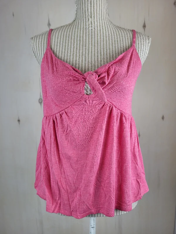 MOSSIMO PINK TANK LADIES MEDIUM EUC high neck tank