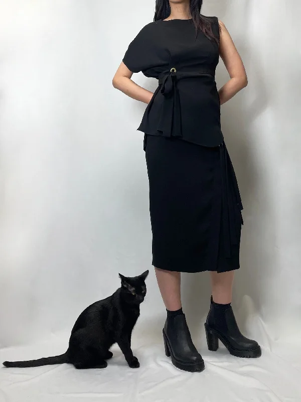 Georgette / Skirts velvet skirt luxurious