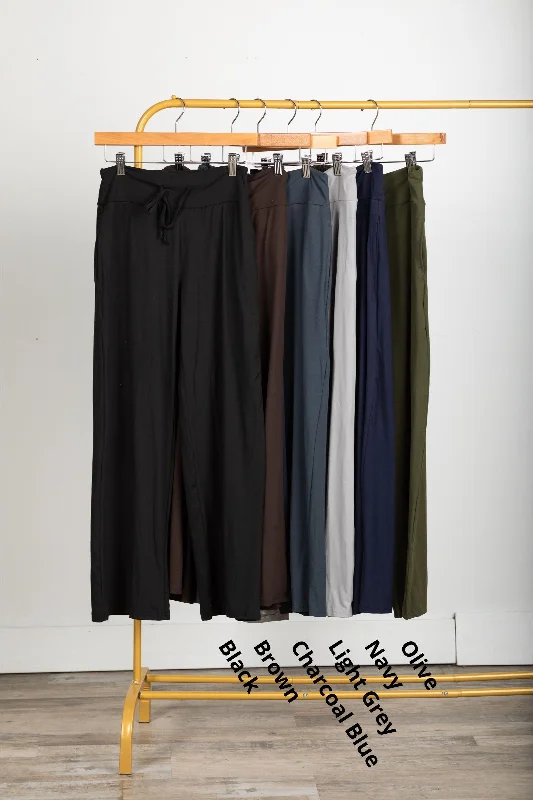 Lounge Pants With Pockets Fashionable Work Pants