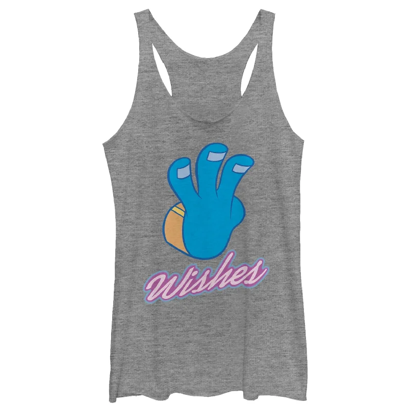 Women's Ralph Breaks the Internet Comfy Jasmine Racerback Tank Top low neck tank