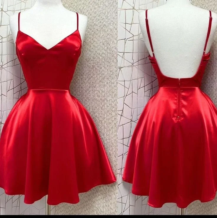 Cifeeo-back to school outfits 16th Birthday A Line Spaghetti Straps Red Homecoming Dresses Short Party Dress C3068 Tunics Fleece cozy Cifeeo-back to school outfits 16th Birthday A Line Spaghetti Straps Red Homecoming Dresses Short Party Dress C3068 Tunics Fleece cozy