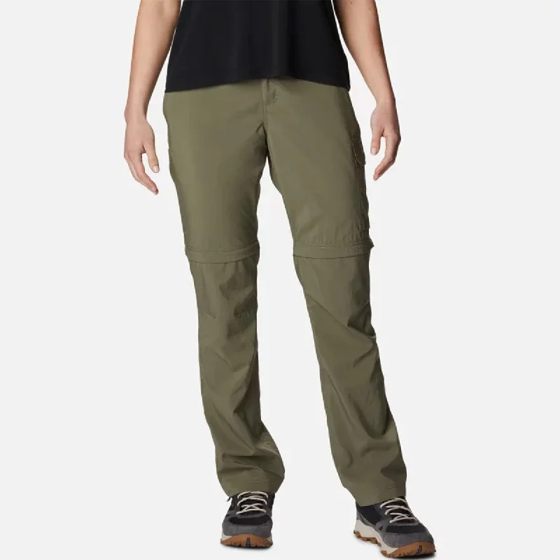 Columbia Women's Silver Ridge Utility Convertible Pant- Regular Classic Pleated Pants