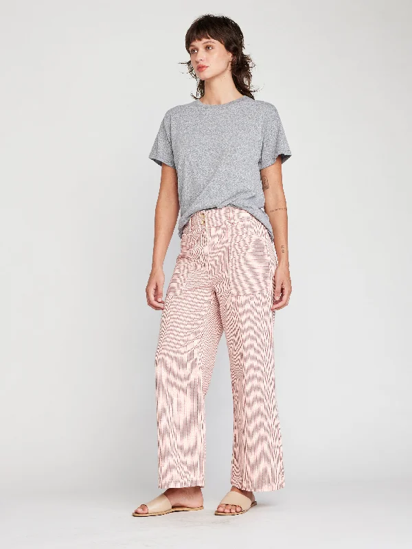 Aria Hi-Waist Pants Classic Stretch Pants