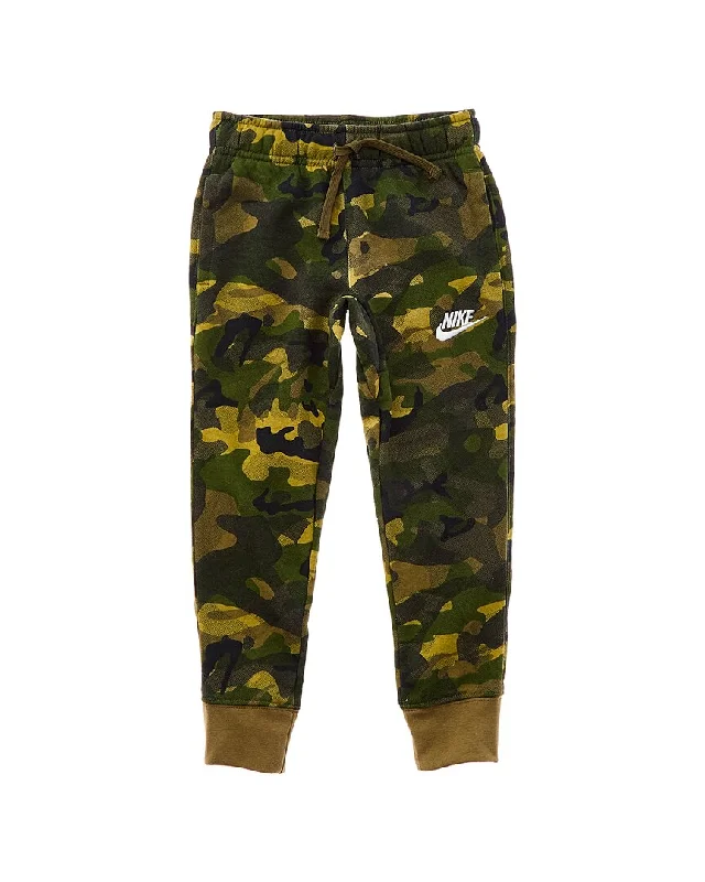 Nike Camo Fleece Jogger Pant Fashionable Tapered Leg Pants