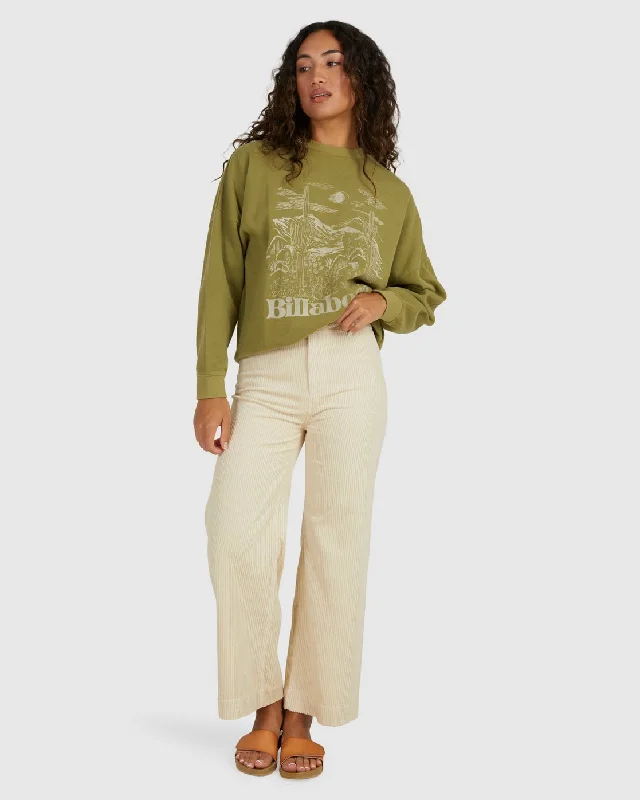 Billabong Candy Cord Pant Cozy Lounge Pants