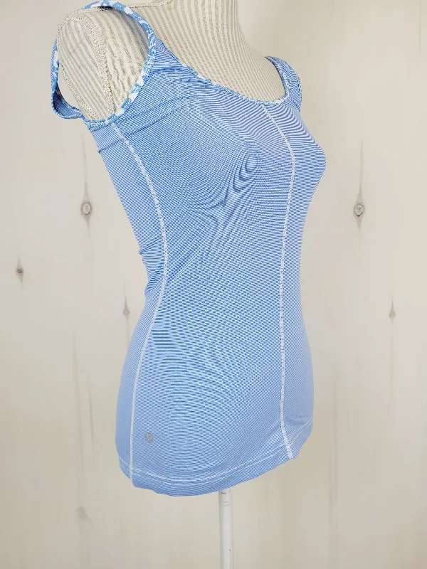 LULULEMON BLUE TANK APPROX LADIES SMALL-MEDIUM PRE-LOVED casual tank top